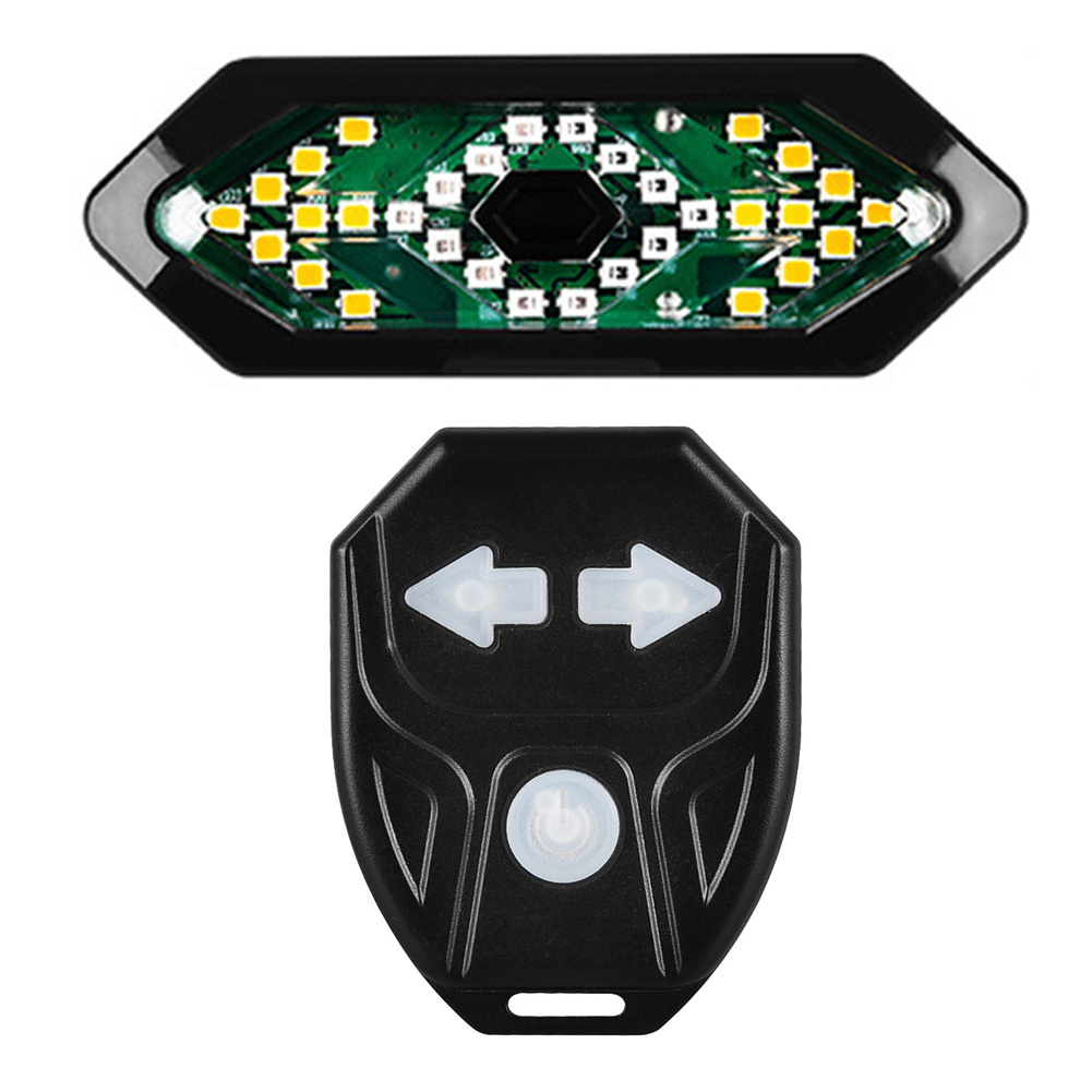 Smart Remote Control Turn Signal Charging Mountain Waterproof Taillight