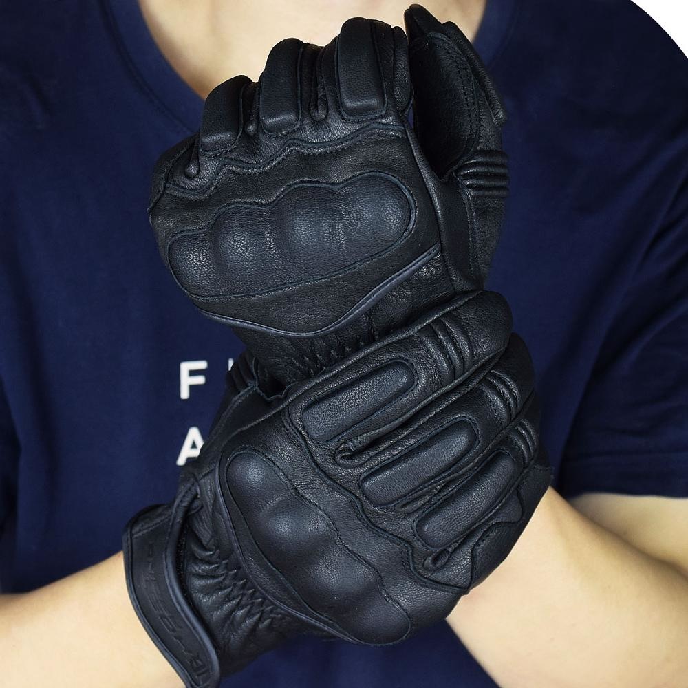 Motorcycle Four Seasons Retro Breathable Anti-fall Gloves
