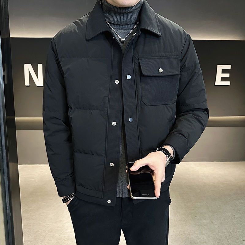 Men's Fashion Personalized Fashionable All-match Down Jacket