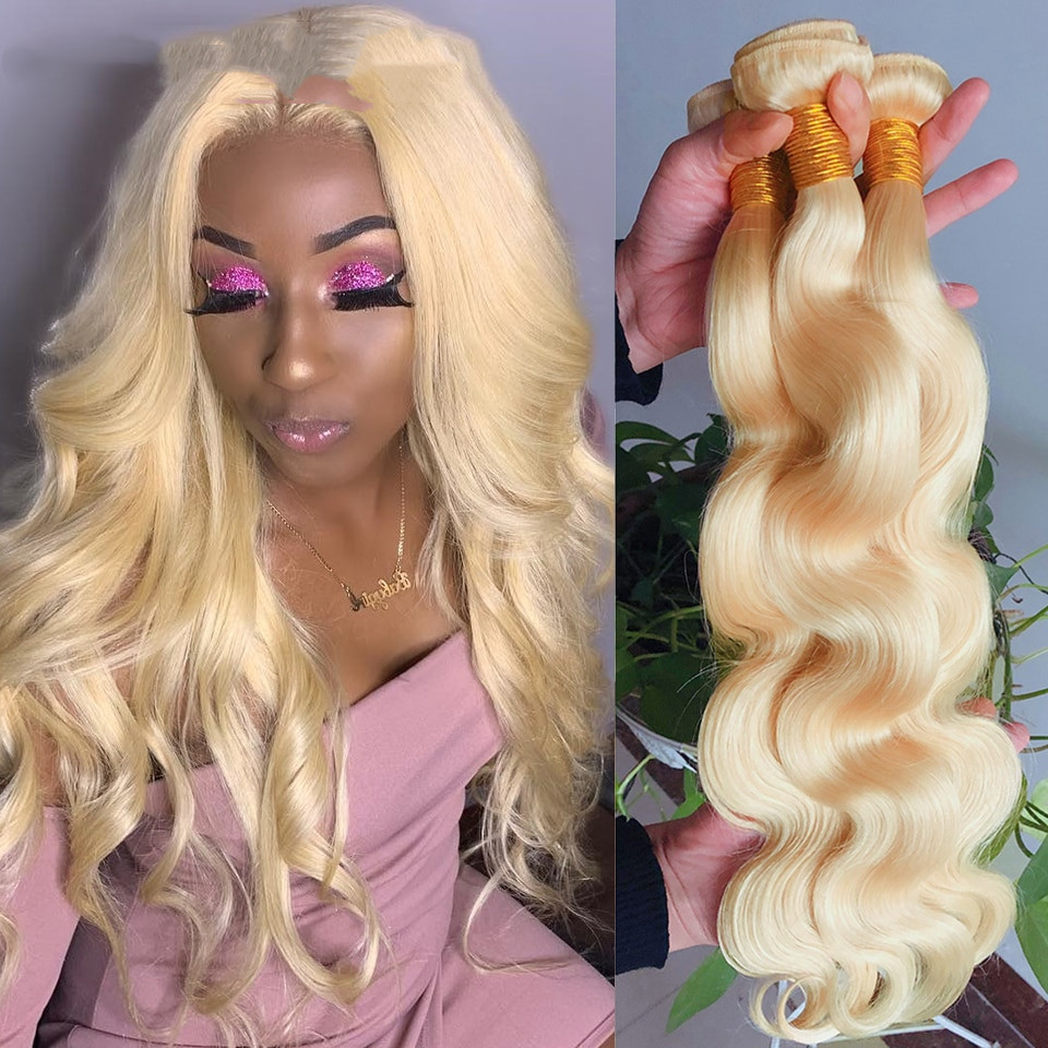 Simulated Human Hair Body Wave Curtain 613 Wig Snake Wavy High