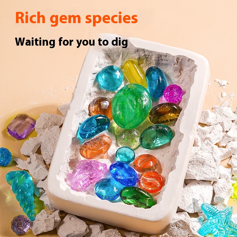 Dinosaur Fossil Archaeological Excavation Toys