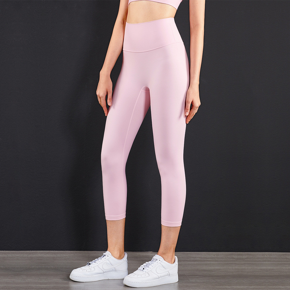 European And American New Lulu Peach Hip Yoga Pants Cross-border No