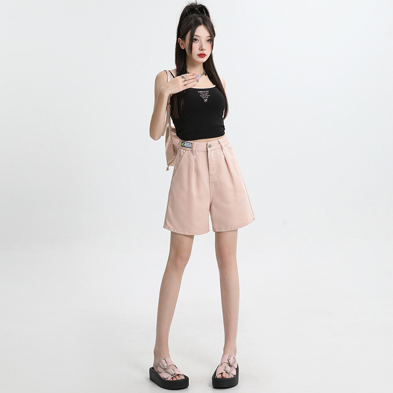 Summer Tencel Lyocell Ultra-thin Shorts Denim