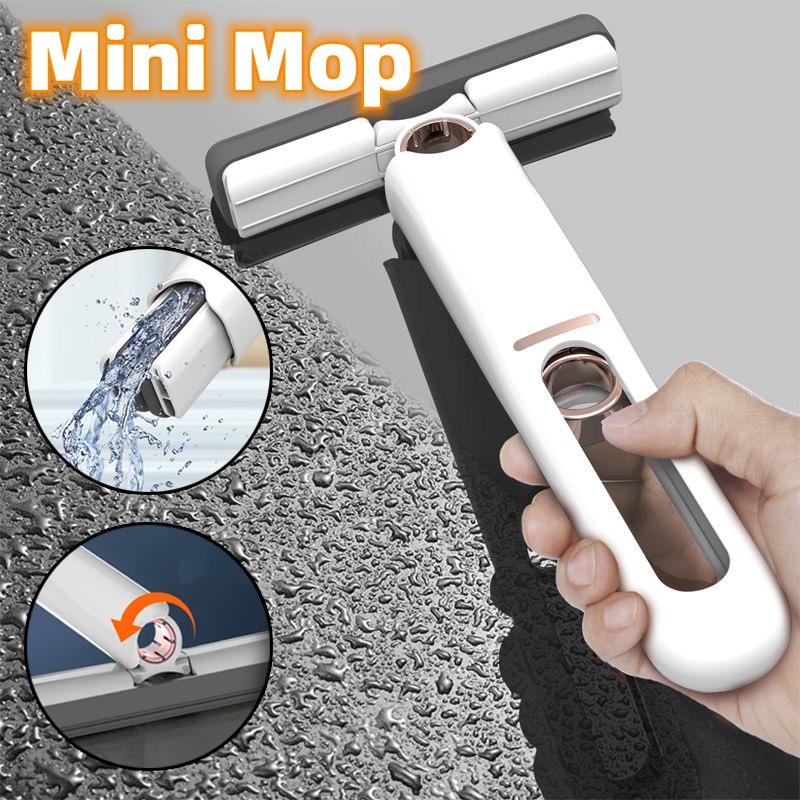 Mini Mops Floor Cleaning Sponge Squeeze Mop Household Tools Home Car