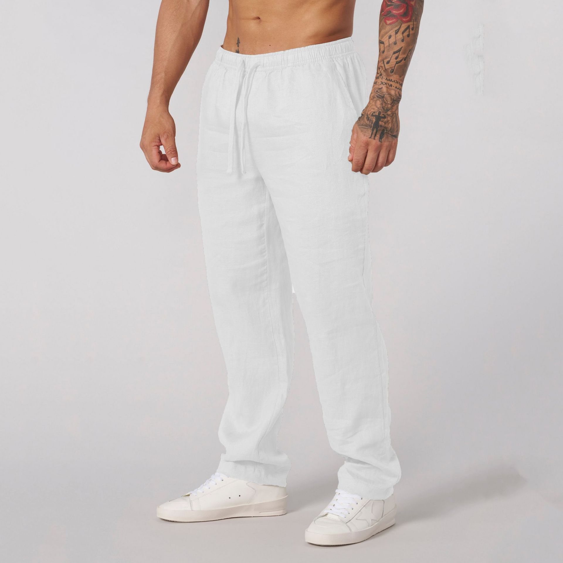 European And American Home Casual Sports Trousers Men's Cotton