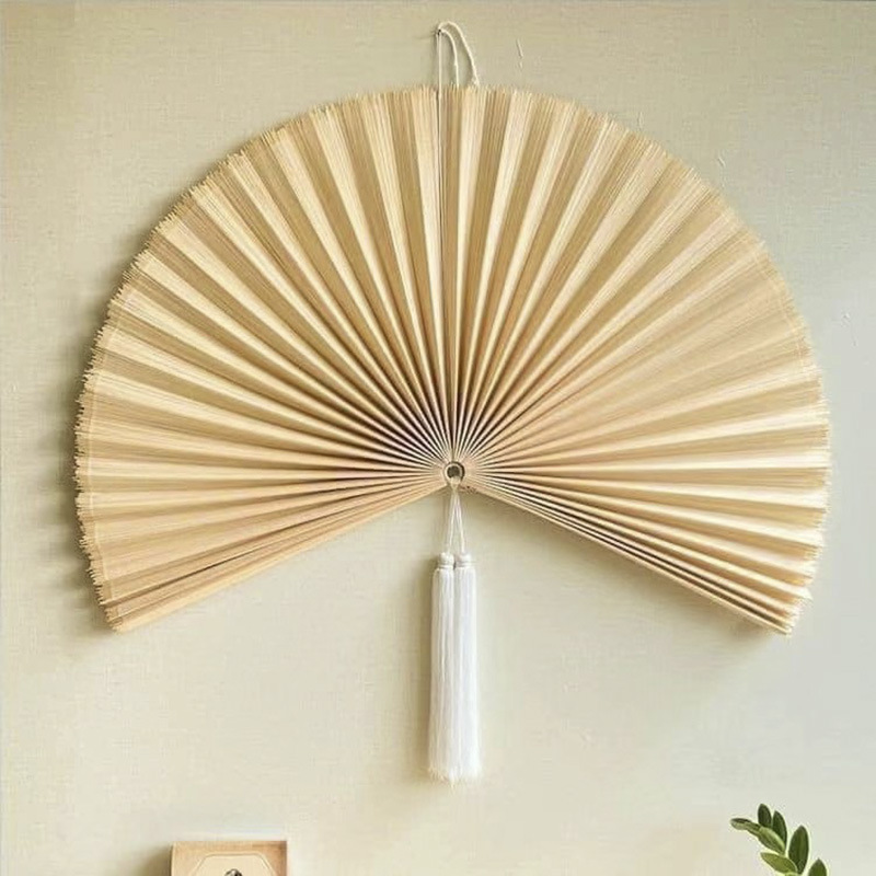 Decorative Hanging Fan For Tea Rooms Wall-mounted Craft Creative