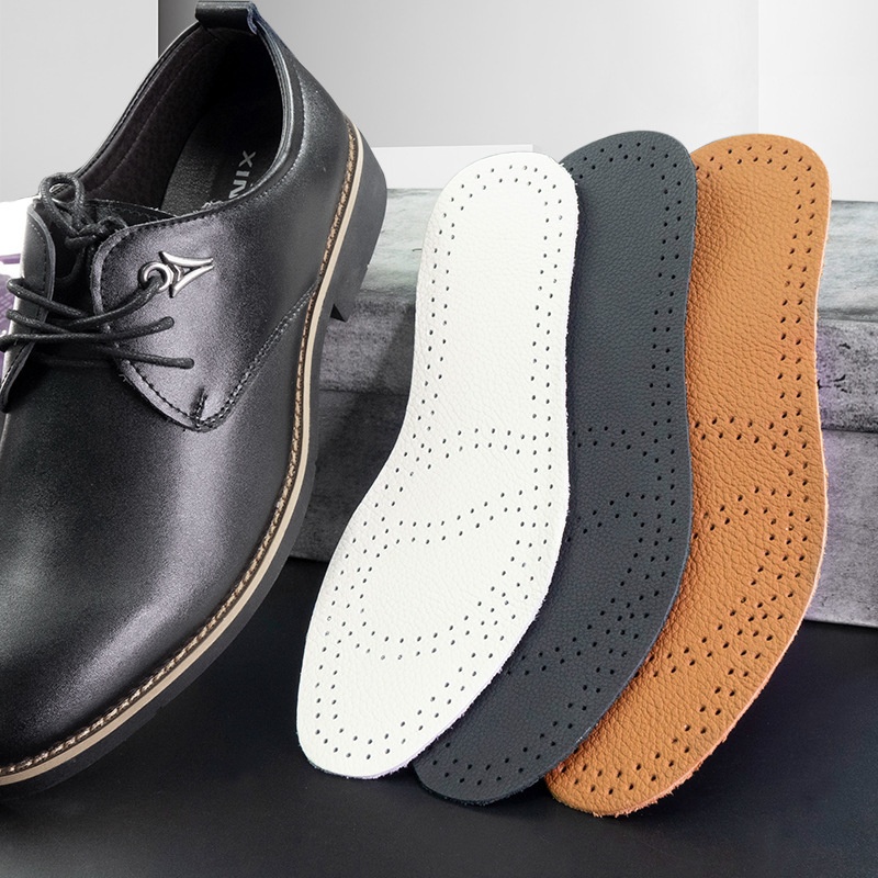 Massage Shock Absorption Deodorant And Breathable Cowhide Insole