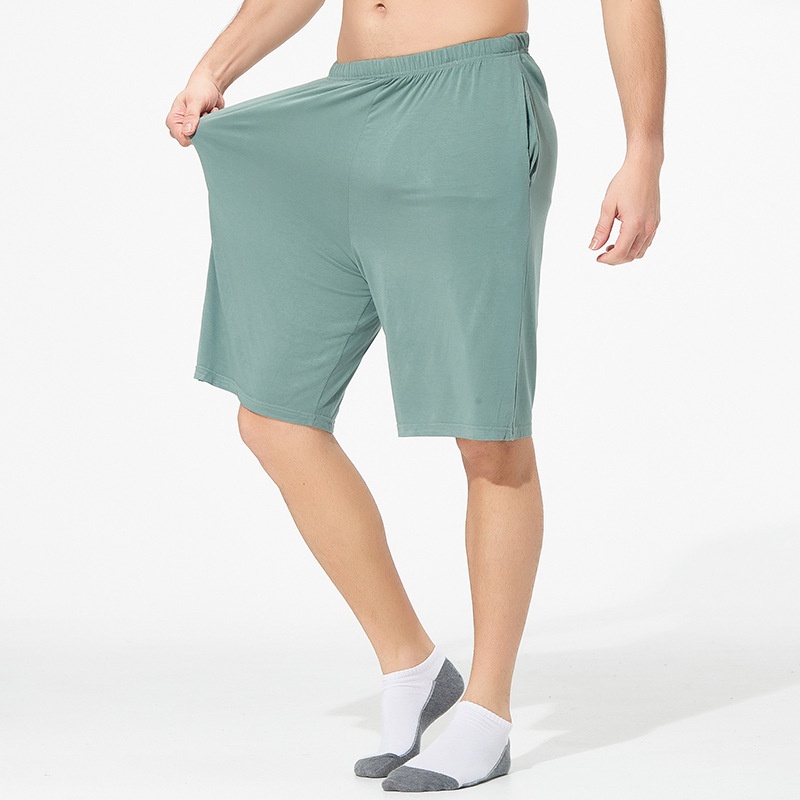 Men's Spring And Summer New Thin Soft Stretchy Plus Size Home Leisure