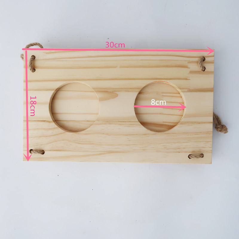 Rabbit Wooden Grass Frame Small Pet Grinded Guinea Pig My Neighbor