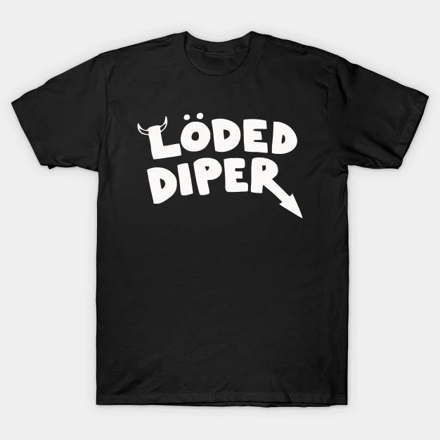 LODED DIPER Casual Printed Short Sleeves T-shirt