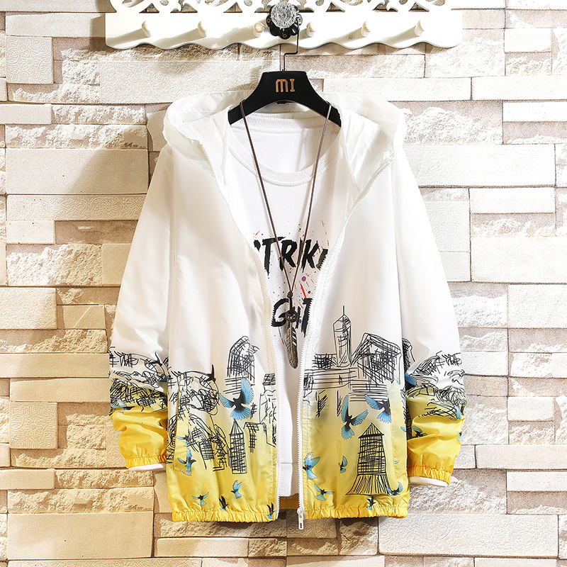 Casual Summer Thin Youth Sun Protection Clothing Men's Jacket