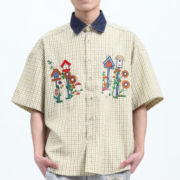 Summer Hong Kong Style New Overalls Jacket Men's Trendy Korean