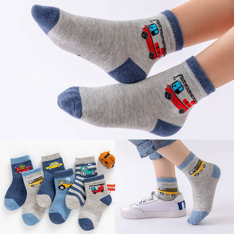 Boys And Girls Baby Cotton Socks Summer Breathable Boat Middle School