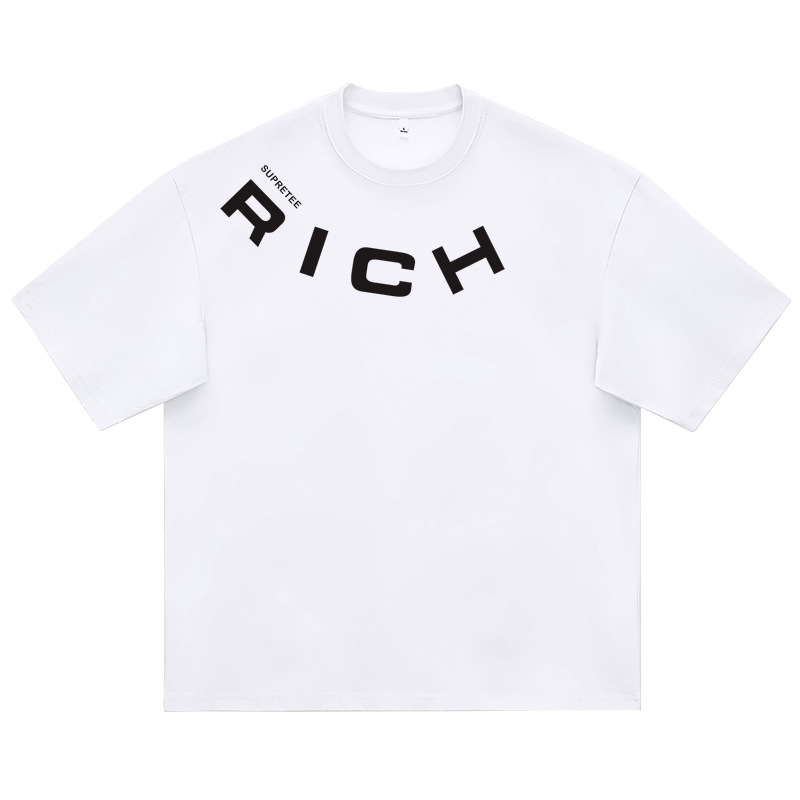 T-shirt Men's Cotton Loose And Handsome