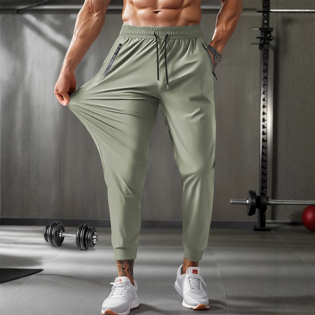 Men's Nylon Ice Silk Trousers Thin
