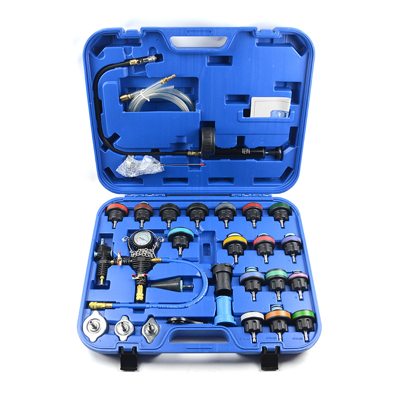 28pc Master Cooling Radiator Pressure Tester With Vacuum Purge And