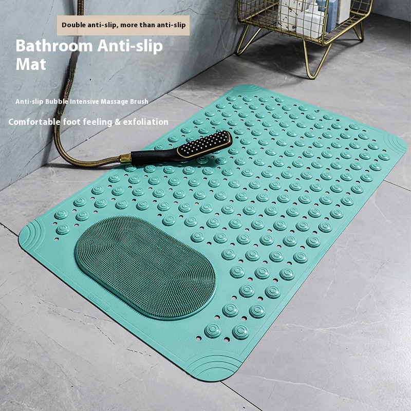 Bathroom Non-slip Mat PVC Massage Cushion Waterproof And Stain Resistant