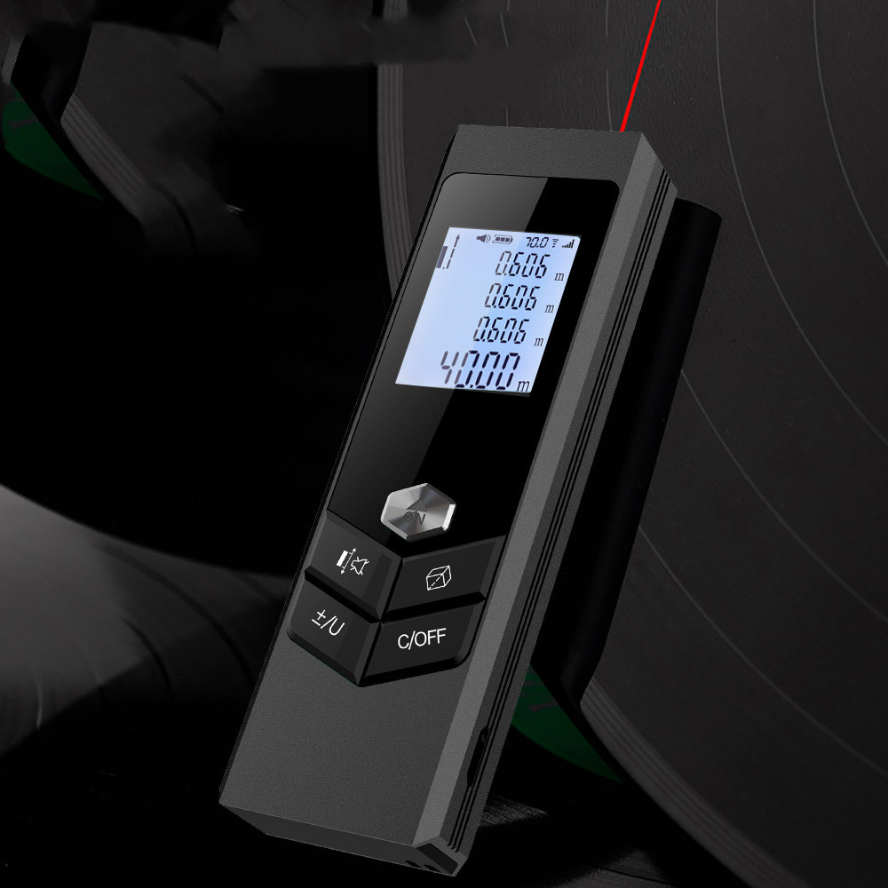 Mini Aluminum Alloy Laser Ranging High-precision Infrared Ruler