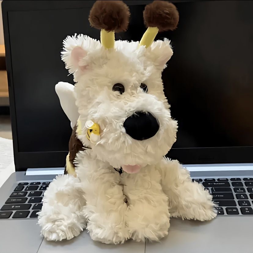 Cute Bee Electric Plush Doll Toy Dog Yi