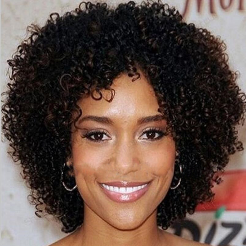 Black Short Hair Curly