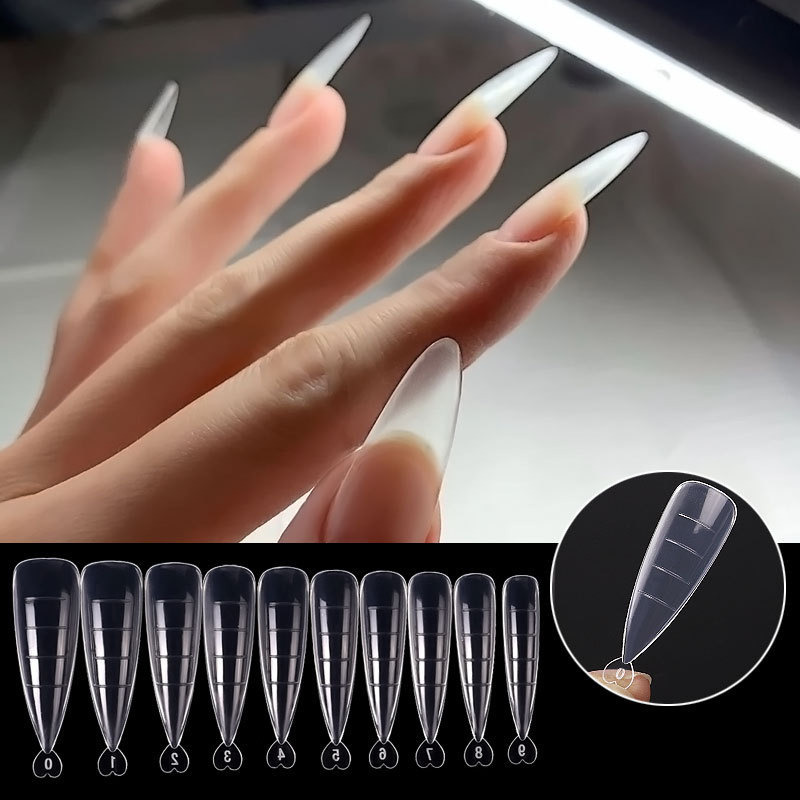 Nail Art Sheets Ultra-thin Non-marking Water Drop Pointed Ballet Coffin