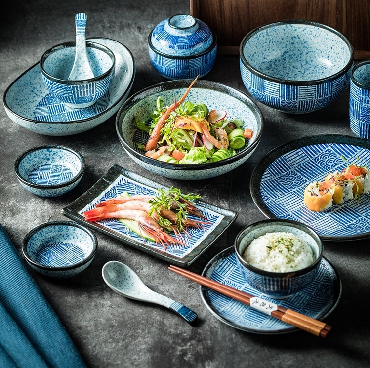 Cold Dish Ceramic Flat Ware Plate Tableware Suit