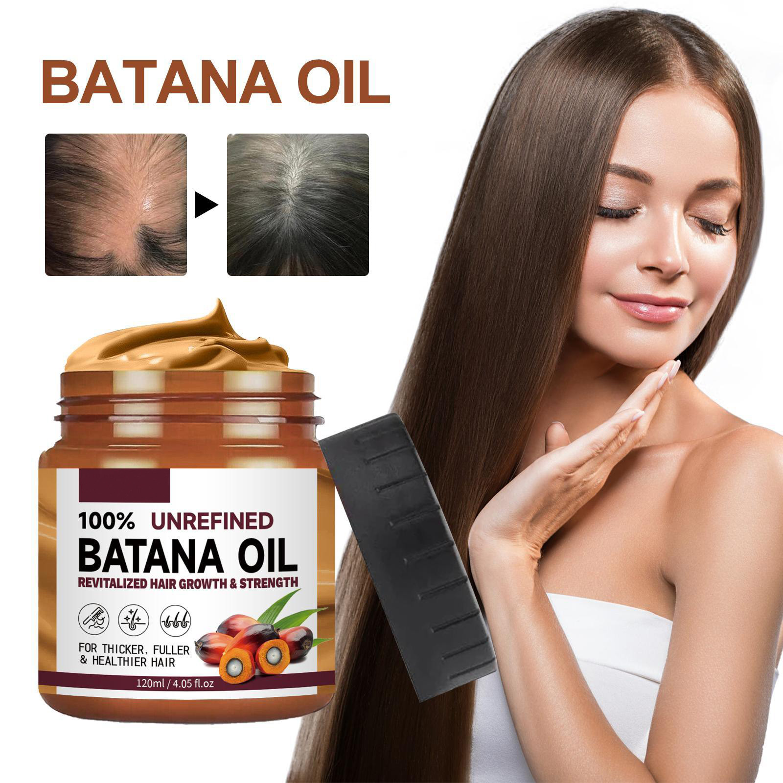 Batana Oil From Honduras - Get Fuller Thicker Healthier Hair Great Gifts