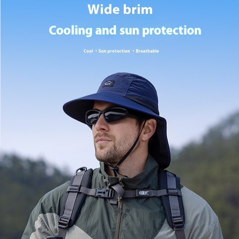 Outdoor Mountaineering Fishing Sun Protection Hat Quick-drying