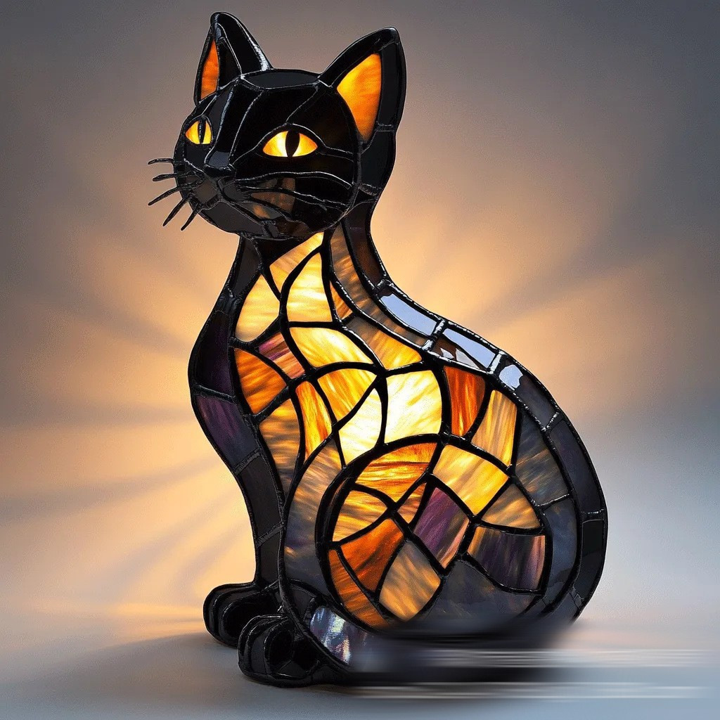 Magic Color Strange Dog Lamp