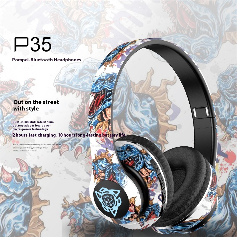 Headset Bluetooth-compatible Wireless Ear