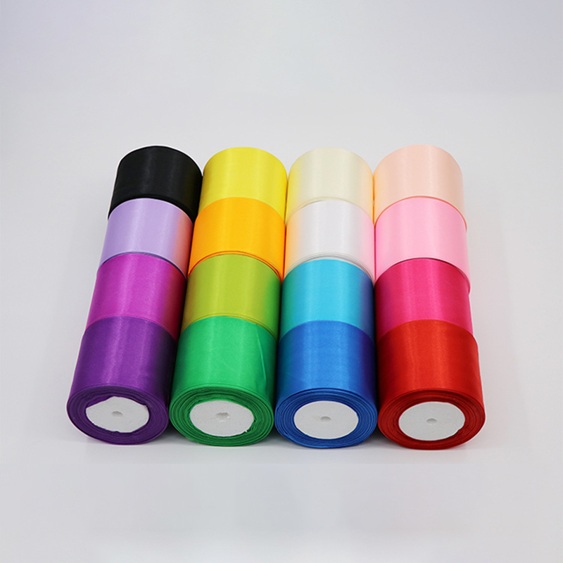 8cm Wide Ribbon Silk Colored Ribbons Wedding Supplies