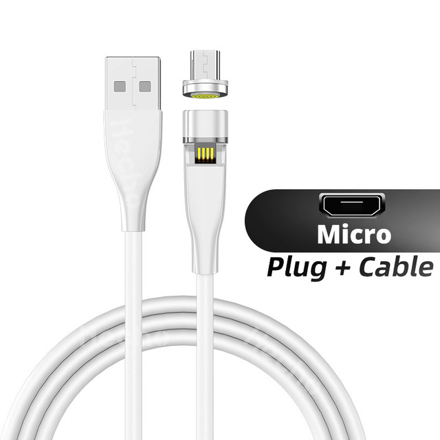 Suction Line Rotating 3a Fast Charging Mobile Game Data Cable