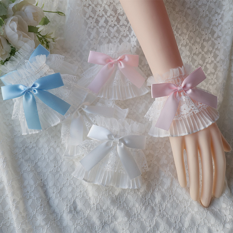 Ladies Bow Lace Wristband