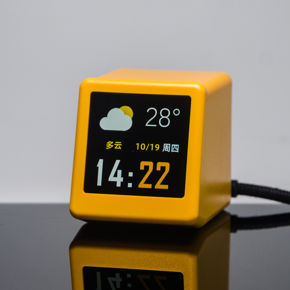 Weather Alarm Clock Color Screen Temperature And Humidity Station