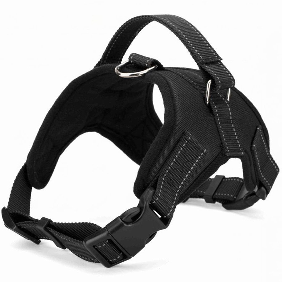 Explosion-proof Trap Hand Holding Rope Golden Retriever Leather Saddle