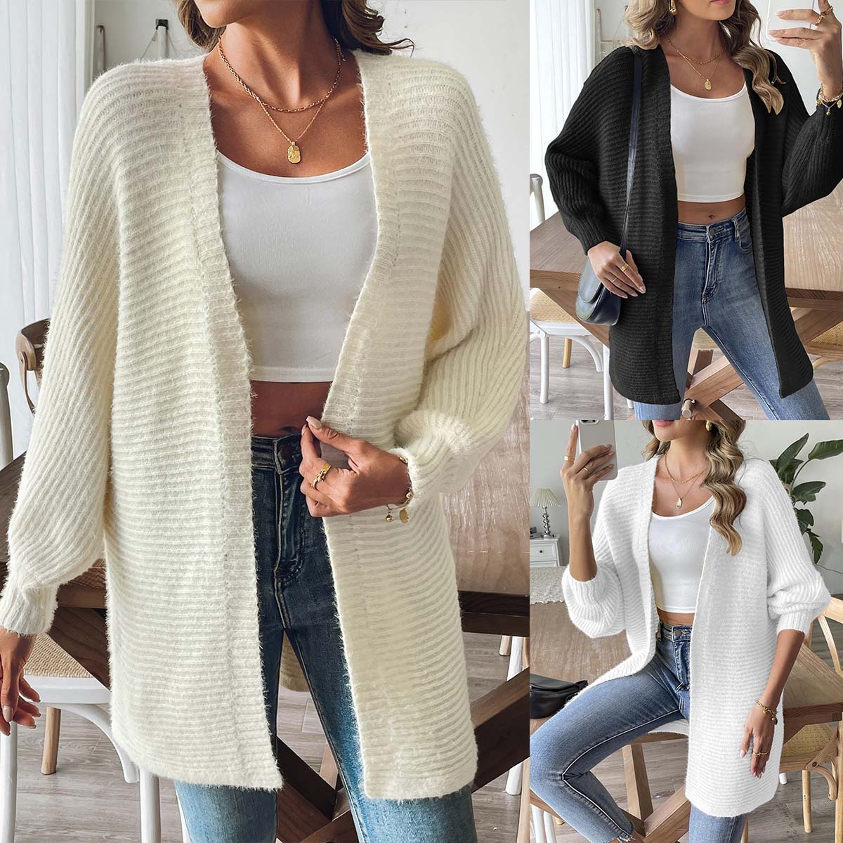European And American Women's Clothing Autumn Winter New Casual Woven