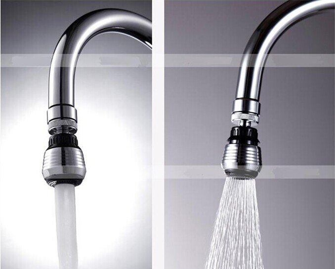 Plastic Imitation Metal Water-saving Faucet Bubbler Kitchen Universal
