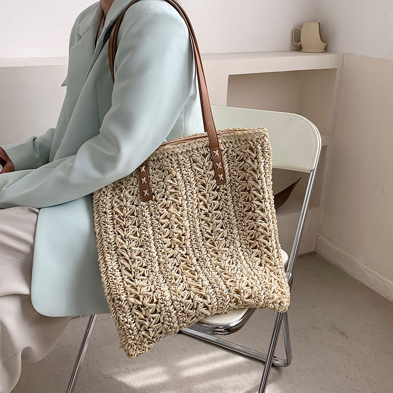 Hand-knitted Female Bag Simple Korean Style One-shoulder Armpit