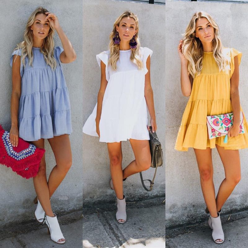 Women's Clothing Fashion Mid-length Cake Dress