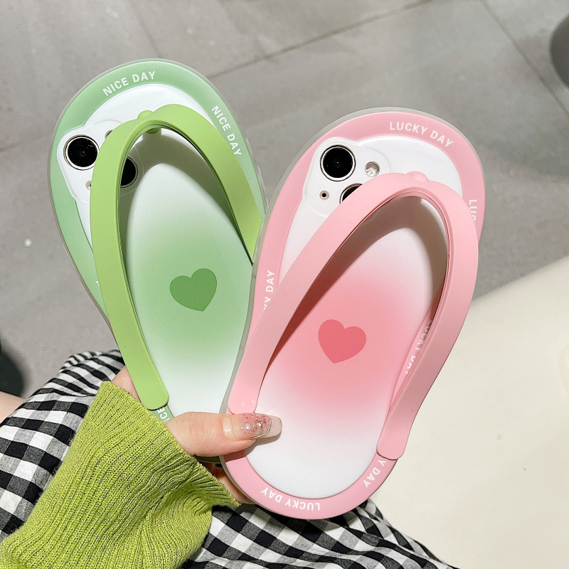 Smudge Love Flip-flops Silicone Phone Case