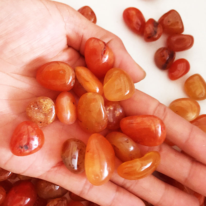 Carnelian Rough Stone Crystal Ornaments Mineral Specimen