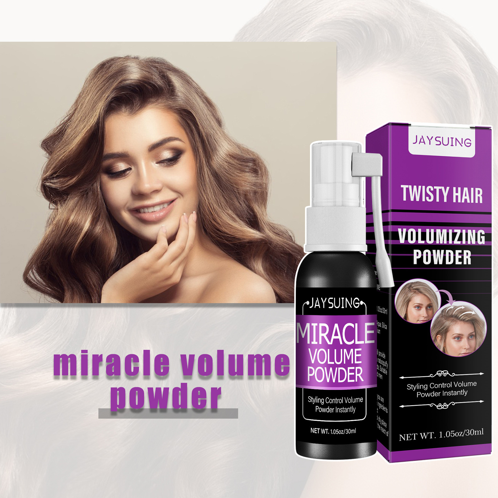 Hair Fluffy Spray Oil-free And Refreshing