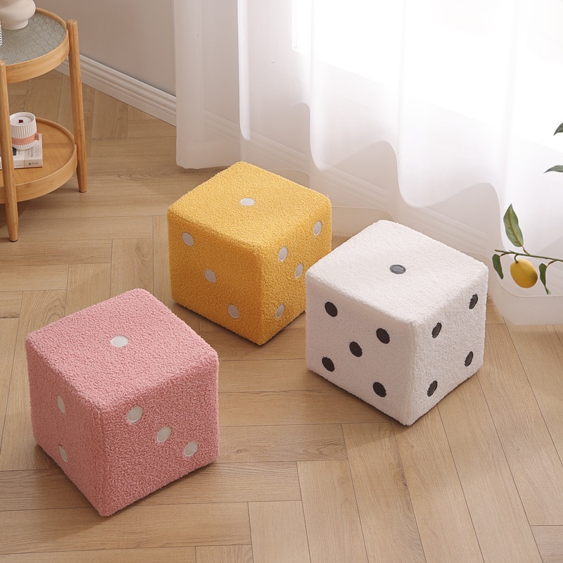 Small Stool Household Stackable Dice Bench