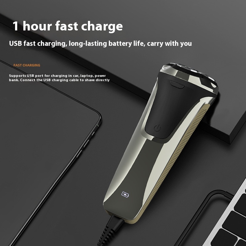 Rechargeable 4D Electric Shaver