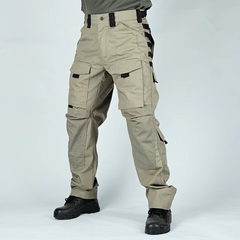 Camouflage Trousers Outdoor Multi-functional Pocket Wear-resistant