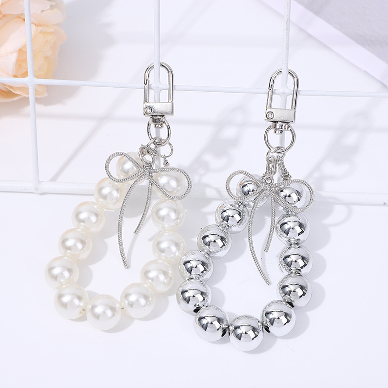 Creative Beaded Pendant Ornaments Portable Chain Wrist Strap Short