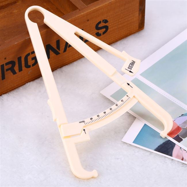 Fat Caliper Skin Fold Thickness Meter Body Measuring Instrument Sebum