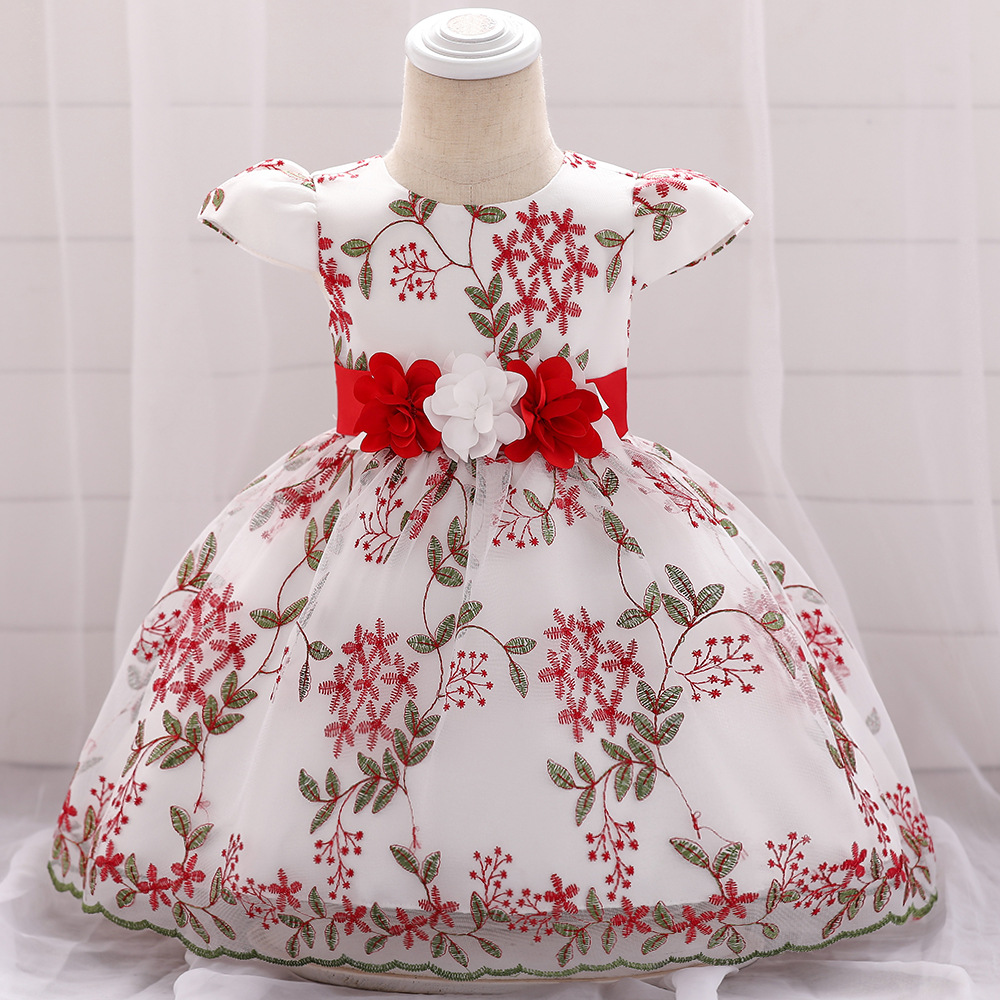 Summer Children's Clothing New Baby Birthday Party Wedding Dress Skirt
