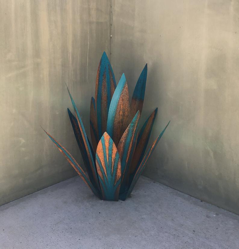 New Cross-border Iron Art Agave Plant Ornaments Garden