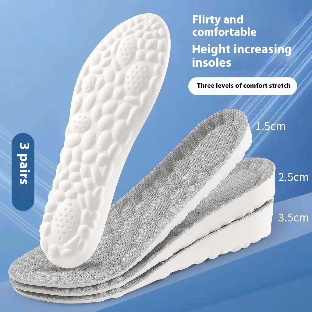 Inner Heightening Shoe Pad Men's Sneakers Insole